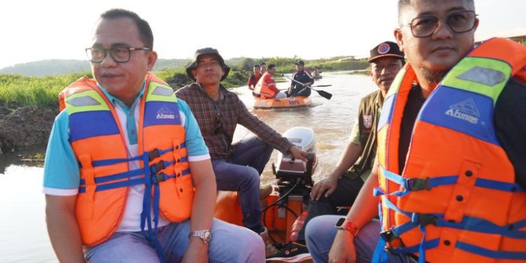 Pj Bupati Hani Syopiar Rustam : Alhamdulillah Sungai Boom Berlian Sepanjang 890 Meter Telah di Normalisasikan