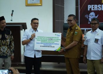 2.720 Satlinmas Kabupaten Solok akan dapatkan BPJS Ketenagakerjaan