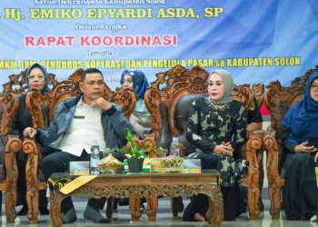 Bupati Solok Apresiasi DUKMPP yang telah Laksanakan Pembinaan bagi Pelaku Usaha