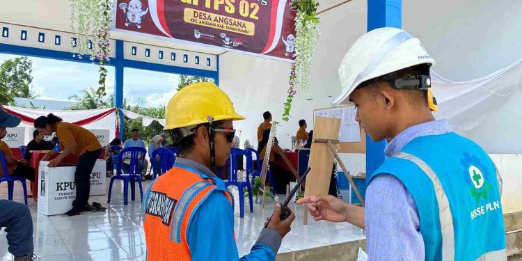 Posko Siaga PLN Sukses Amankan Pasokan Listrik Saat Pemilu 2024