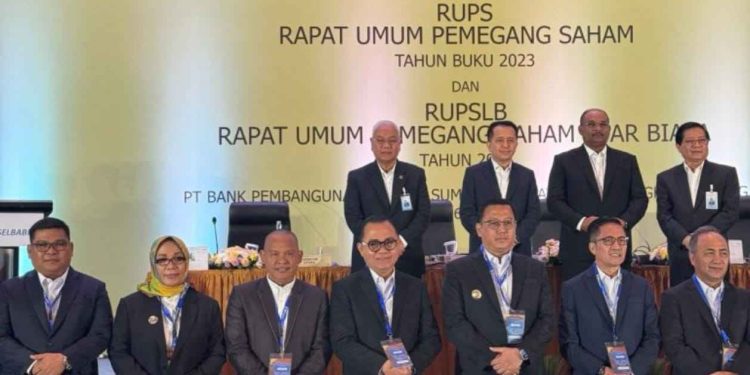 Pj Bupati Hani Syopiar Rustam Hadiri RPUS Bank Sumsel Babel