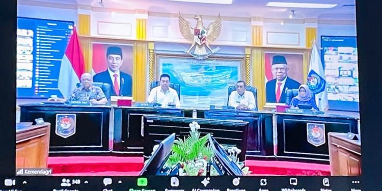 Pemkab Solok Hadiri Rakor Pengendalian Inflasi Daerah