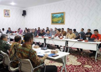 Pemkab Banyuasin Gelar Rapat, Evaluasi Kinerja PJ Bupati Triwulan I