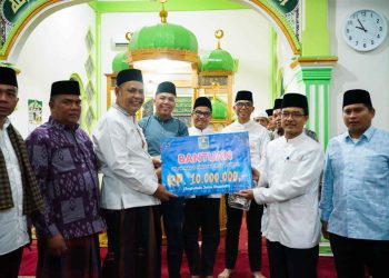 Safari Ramadhan Perdana, Bupati Solok Pimpin TSR ke Mesjid Raya Singkarak