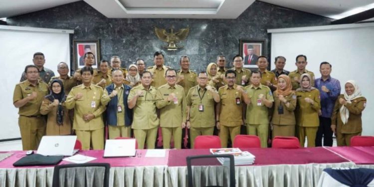 Kinerja Triwulan II Pj. Bupati Banyuasin Dipuji Tim Evaluator Kemendagri