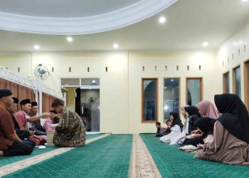 Santunan Untuk Anak Yatim di Masjid Nurul Jadid Talang Babungo