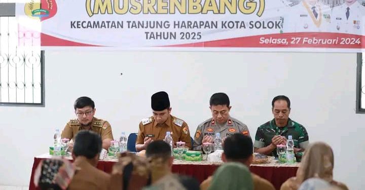 Wawako Membuka Musrenbang Tingkat Kecamatan Tanjung Harapan Tahun 2024
