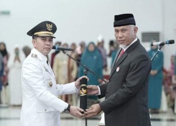 Gubernur Sumbar Ingatkan Pj Wali Kota Sawahlunto Pentingnya Kolaborasi