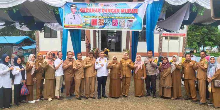 Dibawah Bimbingan Bupati Solok, Epyardi Asda Lakukan Gerakan Pangan Murah di Koordinir oleh tim TPID