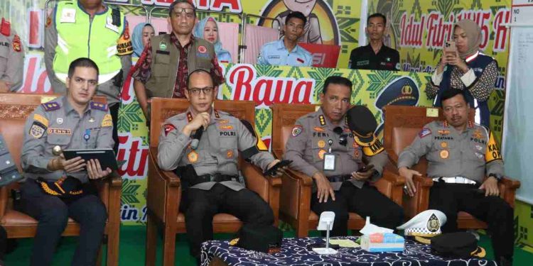 Kapolda Sumsel Tinjau Rest Area