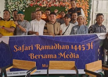 Safari Ramadhan 1445 H, KKKS PT Pertamina EP Pendopo Field dan Jurnalis Musi Rawas Buka Bersama