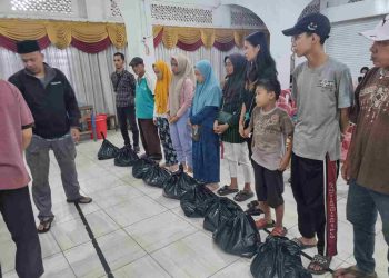 Sebanyak 120 Paket Lebaran Dibagikan Oleh SAS Kota Palembang