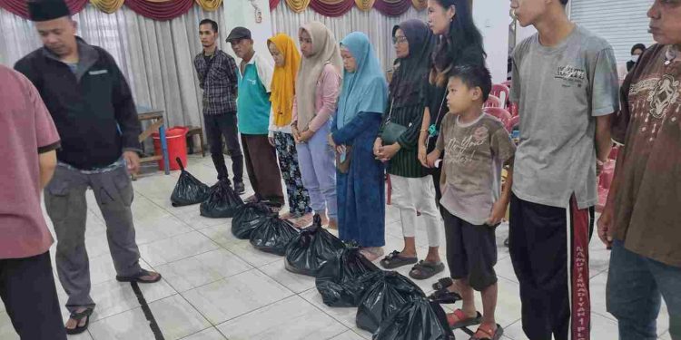 Sebanyak 120 Paket Lebaran Dibagikan Oleh SAS Kota Palembang