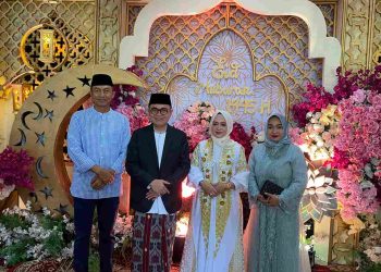 Halal Bihalal Kapolres Banyuasin Bersama Pj Bupati Banyuasin dalam Suasana Hari Raya Idul Fitri 1445 H