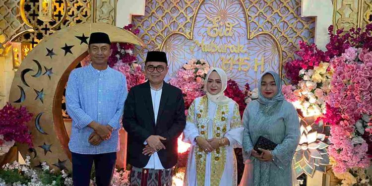 Halal Bihalal Kapolres Banyuasin Bersama Pj Bupati Banyuasin dalam Suasana Hari Raya Idul Fitri 1445 H