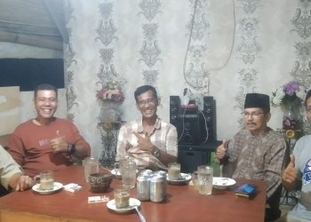 Ketua Umum IKM kab.Banyuasin H.Gusra Yetri Datuak Rajo Mangkudun,SH Sowan ke IKM Talang Kelapa