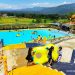 Siswa MIN Kota Solok Praktek Berenang Di Solok Water Park