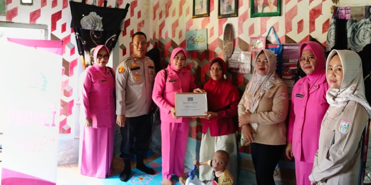 Bhayangkari Ranting Mariana Peduli Stunting