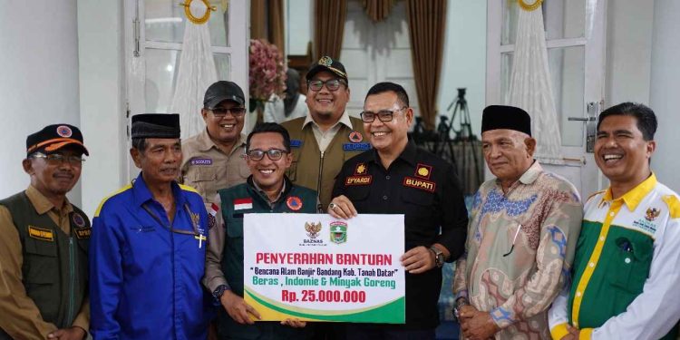 Bantu Korban Galodo Tanah Datar, Bupati Solok Epyardi Asda Bahas Penanganan dengan Kepala BNPB dan BMKG