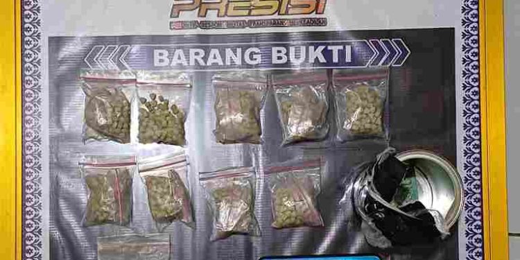 Kurir Narkoba di Suak Tapeh Diamankan Satres Narkoba Polres Banyuasin