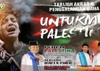 Ponpes Al-Fath Banyuasin Bakal Gelar Tabligh Akbar dan Penggalangan Dana Palestina