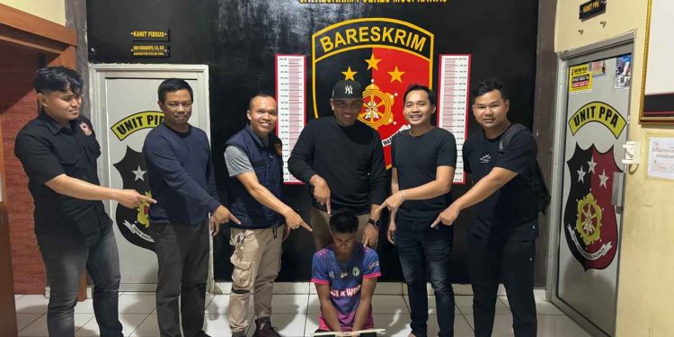 Tidak Sampai 12 Jam, Polsek Muara Lakitan Bekuk Pencuri Hp
