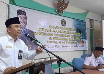 Rapat Koordinasi Kepala Madrasah Aliyah dan Ibtidaiyah se-Sumatera Barat