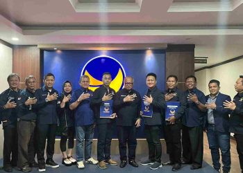 Ade Pramanja,SH di kukuhkan Menjadi Ketua DPD Partai Nasdem Kab.Banyuasin