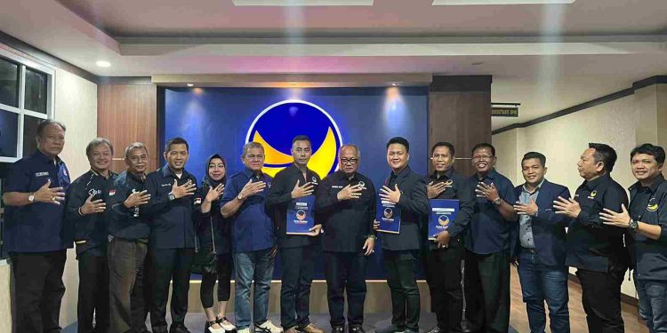 Ade Pramanja,SH di kukuhkan Menjadi Ketua DPD Partai Nasdem Kab.Banyuasin