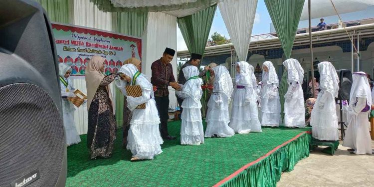 MDTA Raudhatul Jannah Adakan Batamek Kaji ke-8