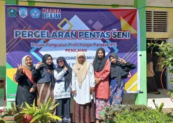 SMPN 5 Lembang Jaya Gelar Pentas Seni Untuk Penilaian P5