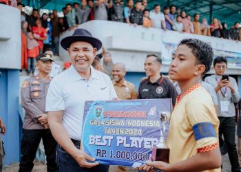 Kec. X Kt.Singkarak Juara 1 Turnamen GSI, Bupati Solok Menutup Secara Resmi