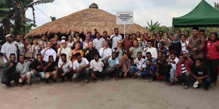 Kapolda Sumsel Gelar Silaturahmi dan Halalbihalal dengan Mahasiswa Papua di Unsri Indralaya