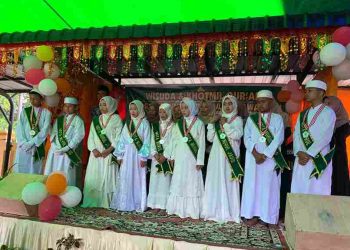 MDTA Nurul Jadid Talang Babungo Menggelar Wisuda  dan Khotmil Qur’an