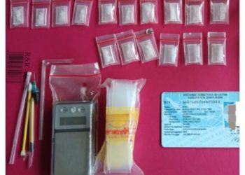 Kedapatan Simpan Narkotika Jenis Sabu-sabu, Seorang Warga Desa Kuala Puntian Diamankan Personel Polri Polsek Tanjung Lago