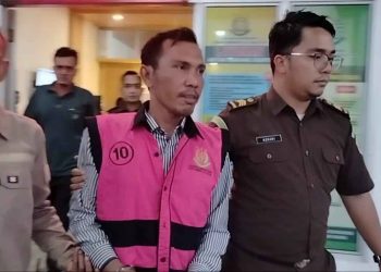Korupsi Dana Desa, Kejari OKU Selatan Tahan Kepala Desa Mahanggin