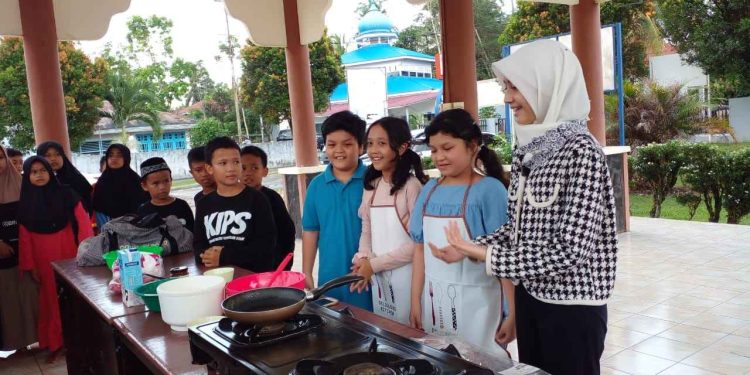 Kampung Inggris Panyakalan Adakan Cooking Clas Pembuatan Pancake