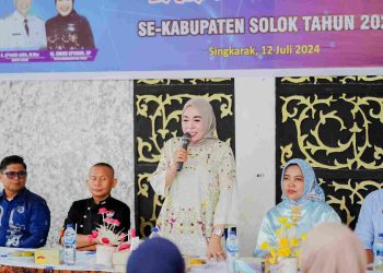 Ny. Emiko Epyardi Asda Buka Pelatihan Olahan Makanan Bagi Pelaku UKM Se-Kabupaten Solok