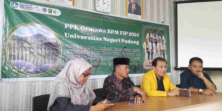 Wali Nagari Batu Bajanjang Jalin Kerja sama Dengan UNP