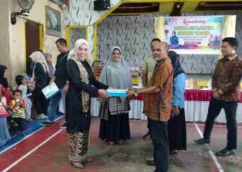 Ketua PKK Kabupaten Solok Launching Sekolah Lansia Sekodi Tageh