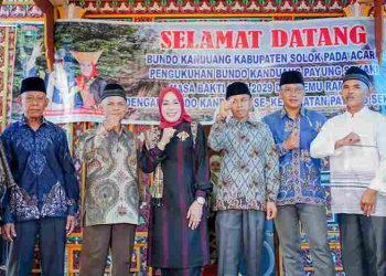 Pengukuhan Bundo Kanduang Kecamatan Payung Sekaki Dihadiri Bundo Hj. Emiko Epyardi Asda SP