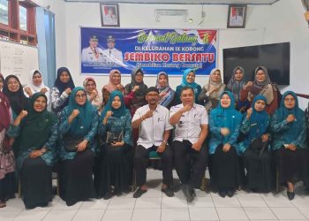 Persiapan Penilaian Dasawisma Berprestasi TP-PKK Kecamatan Lubuk Sikarah Lakukan Pembinaan Ke Kelurahan Sembiko