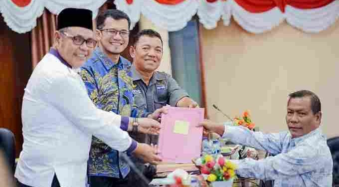 Dua Ranperda Dibahas Dalam Rapat Paripurna DPRD Kabupaten Solok