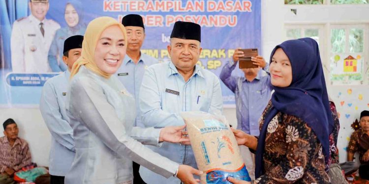 Pemkab Solok  silaturahmi bersama Kader dan Lembaga Adat Sekaligus Orientasi Keterampilan Dasar Kader Posyandu Di Nagari Sungai Abu