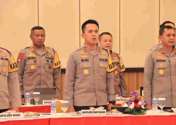 Kapolres Banyuasin Hadiri Kegiatan GO TW T.A 2024 Polda Sumsel di Hotel Wyndham