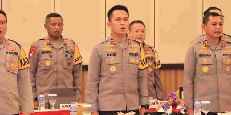 Kapolres Banyuasin Hadiri Kegiatan GO TW T.A 2024 Polda Sumsel di Hotel Wyndham