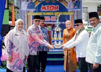 Emiko Epyardi Asda Optimis MTQ Mampu Jadi salah satu media Sosialisasi untuk mewujudkan Azam