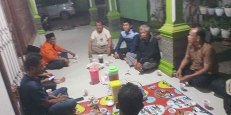 IKM Talang Kelapa laksanakan Kordinasi dan silahturahmi ke kediaman Bapak Aprinas