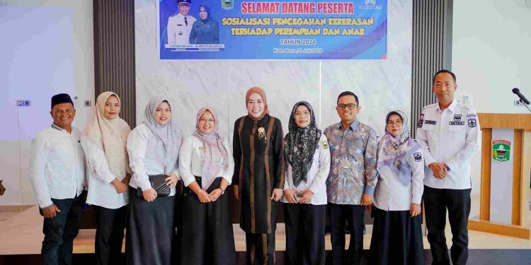 Emiko Epyardi Asda, SP Hadiri Kegiatan Sosialisasi Pencegahan Kekerasan Terhadap Perempuan dan Anak