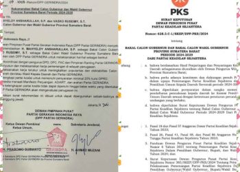 Sah! PKS dan Gerindra Resmi Usung Duet Mahyeldi-Vasco di Pilgub Sumbar